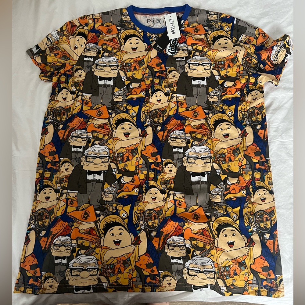 Cakeworthy x BoxLunch Up collage tshirt